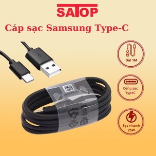 Dây cáp sạc nhanh Samsung cổng Type C hàng chính hãng tương thích hầu hết thiết bị dùng để sạc coppy dữ liệu