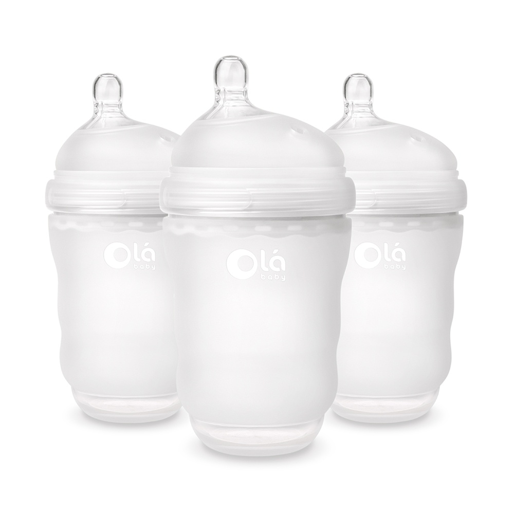 Bình sữa Olababy 240ml - Trắng
