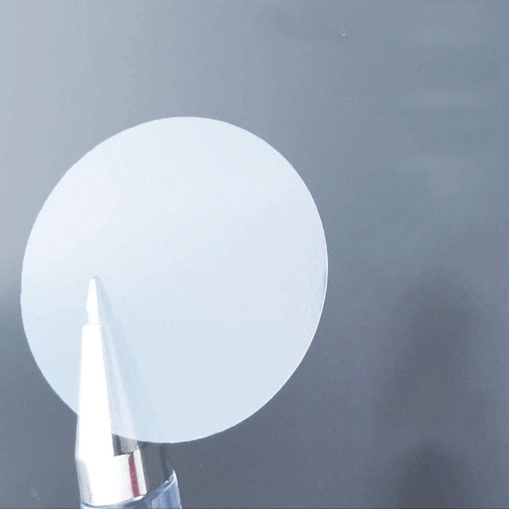 Giấy Dán Niêm Phong Bì Thư Hình Tròn Màu Ngà DIY