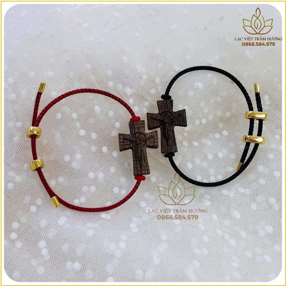 Vòng tay Thánh Giá Trầm Hương - Lạc Việt Trầm Hương
