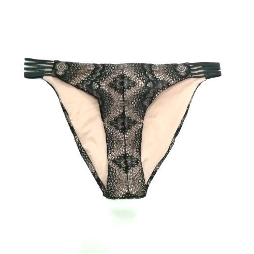 Quần bơi nữ Gianni Bini ren đen phối bản thun 2 bên GB256318 ( TH8978 )