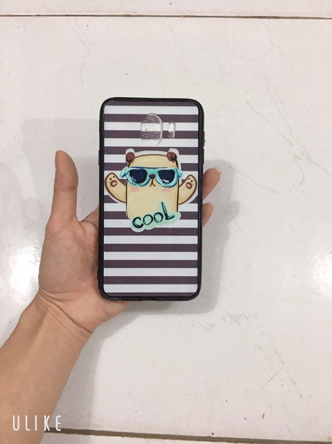Ốp lưng sam sung j4 kẻ sọc ngang