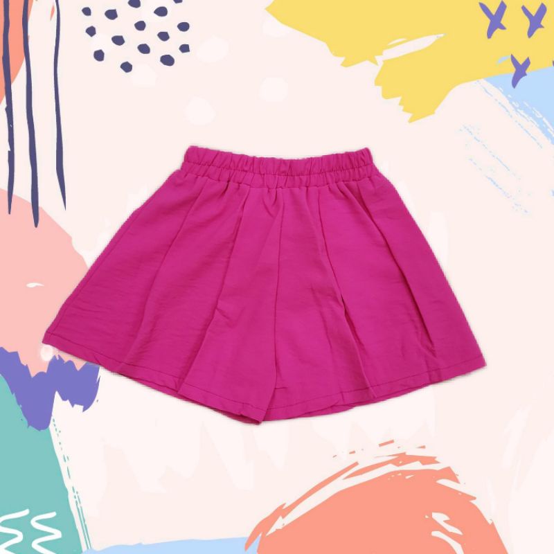 Quần đùi váy bé gái chất đũi nhẹ nhàng mềm mịn cho bé từ 8 đến 18kg