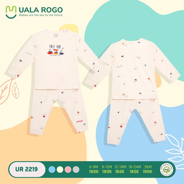 Bộ dài tay pettit UALAROGO(6m-3y)