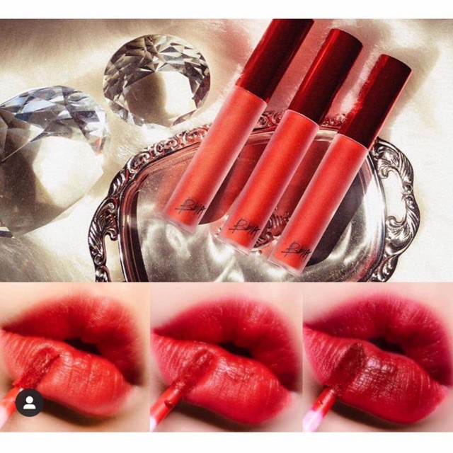 Son Kem Lì Bbia Last Velvet Lip Tint màu mới 31, 32, 33