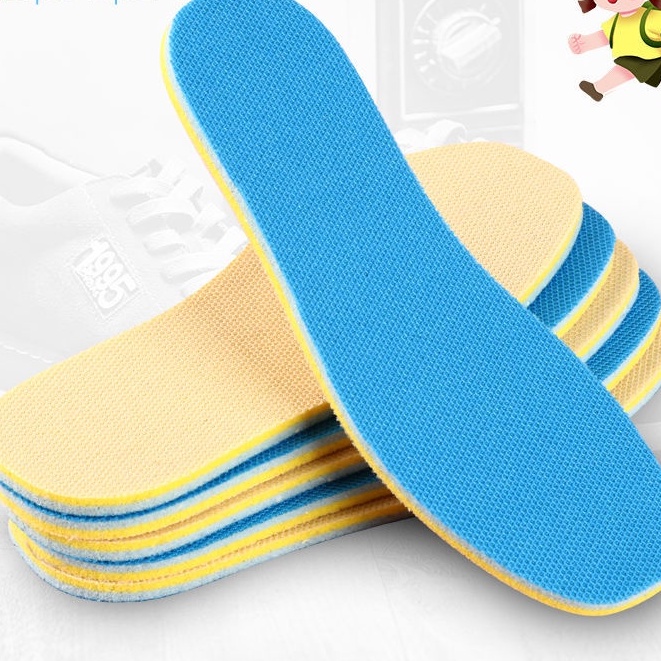 Mới Miếng Lót Giày Thể Thao Mềm Mại Dày Dặn Thấm Hút Mồ Hôi Thoáng Khí Thoải Mái Cho Bé