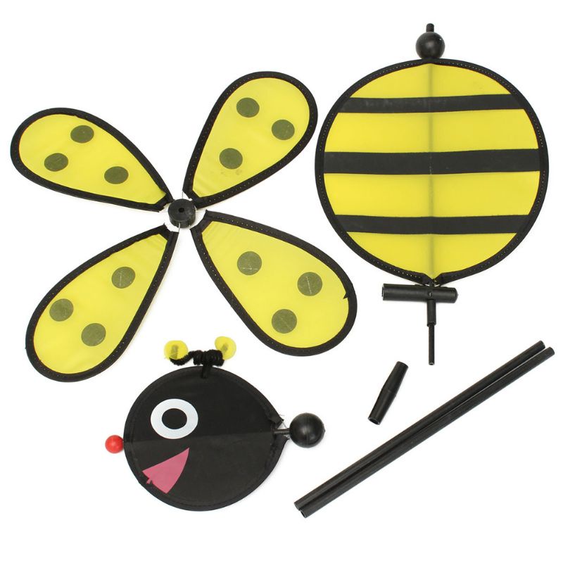 Chong Chóng Gió Hình Ong Trang Trí Sân Vườn