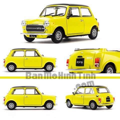 Mô hình xe Mini Cooper 1300 1:24 Welly