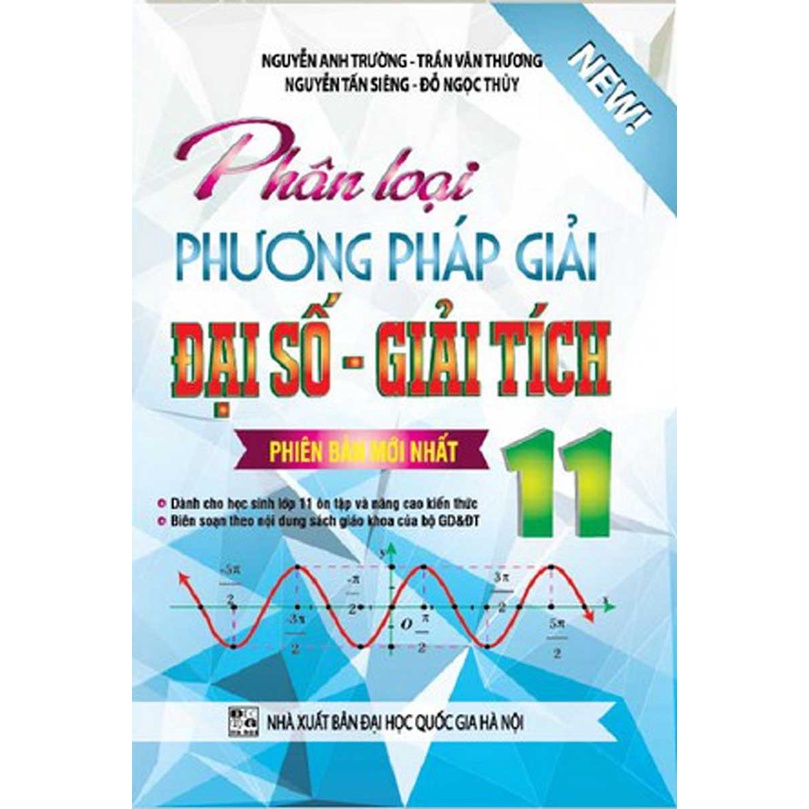 Sách - Phân Loại và Phương Pháp Giải Đại Số- Giải Tích 11