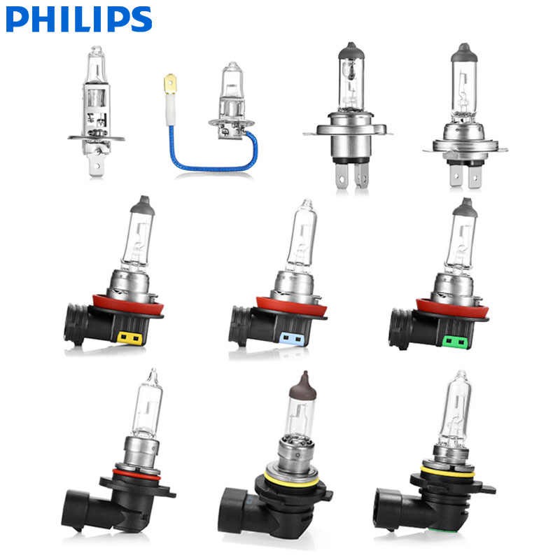 Bóng Đèn Pha Philips 12V55W Công Nghệ Halogen Chân H4 H3 H1 H7 H11