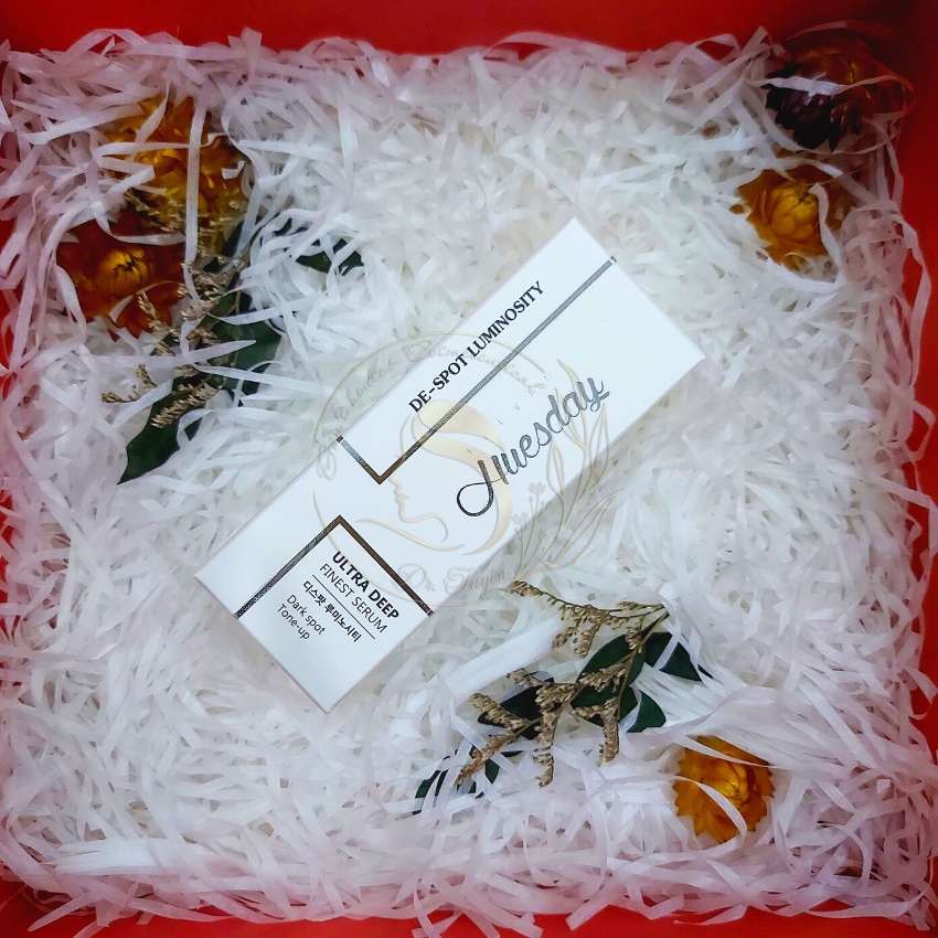 Serum dưỡng sáng da, mờ thâm nám chuyên sâu Huesday De- Spot Luminosity 30ml