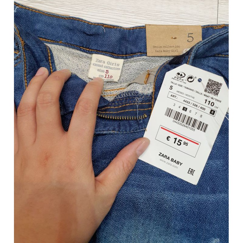 Chân váy denim Zara girls - Hàng TQXK