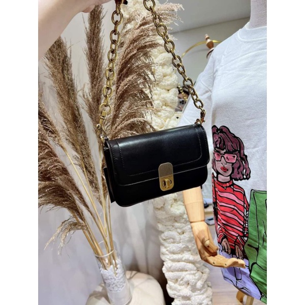 túi cnk xích to đeo chéo kẹp nách size22