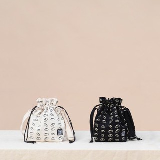 [LAST CHANCE] Jamlos Stories of Bread Buns Bucket Bag - Túi đeo chéo miệng dây rút vải canvas đựng đồ tiện lợi