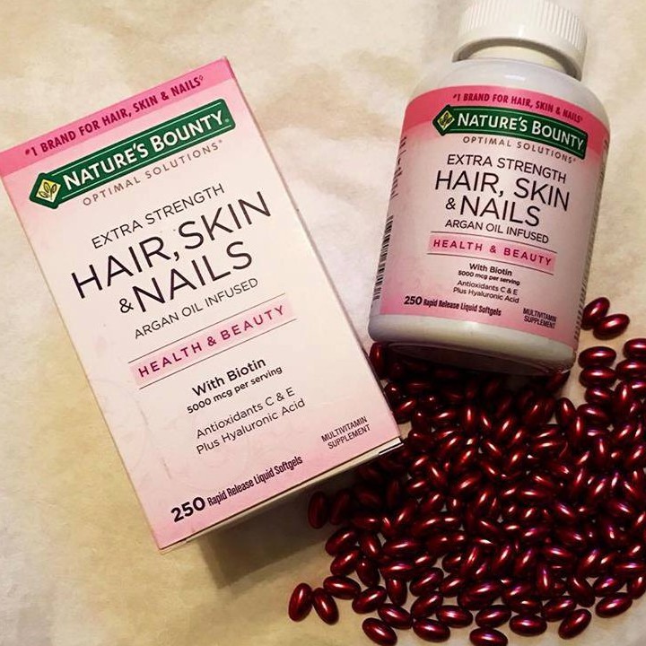 [250 Viên] Viên Uống Đẹp Da, Tóc, Móng Hair Skin Nail 250 Viên | BigBuy360 - bigbuy360.vn