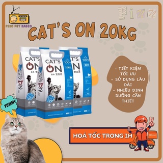 Hạt thức ăn cho mèo mọi lứa tuổi cat's on 20kg - tiết kiệm