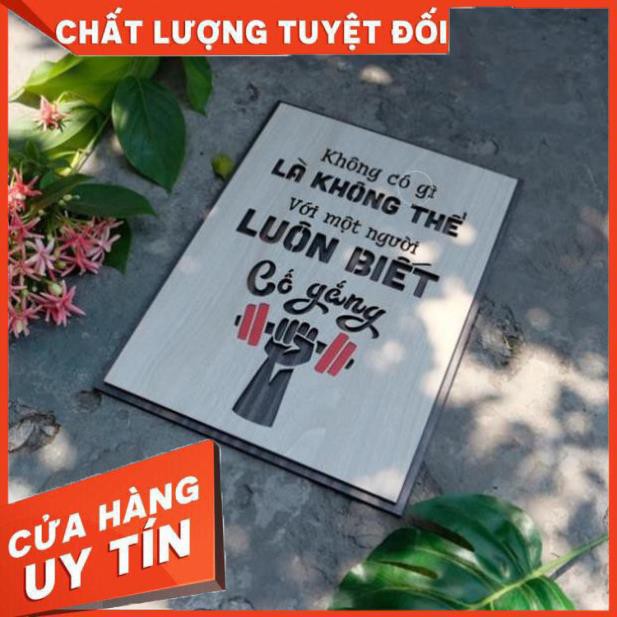 [Giá Mềm] Tranh Decor tạo động lực theo tên slogan những câu nói hay