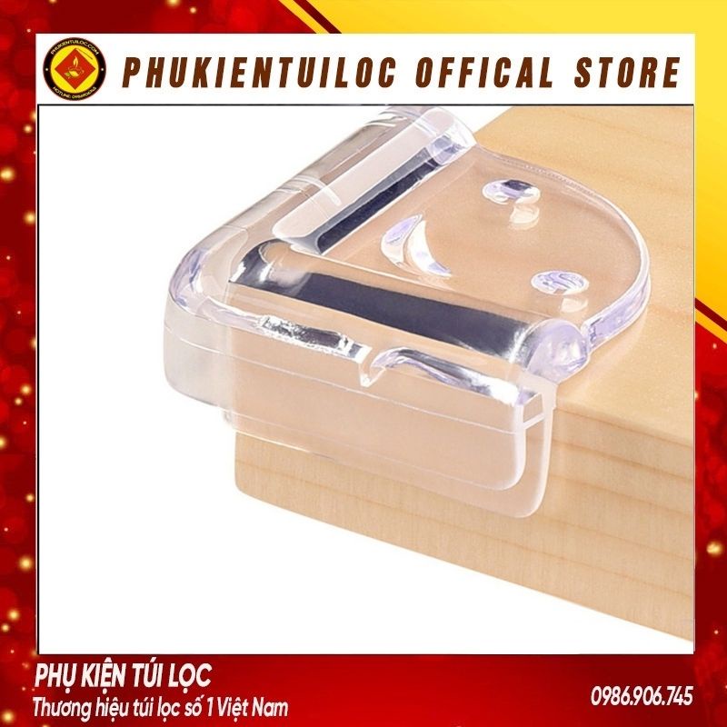 Miếng Silicon Bọc Cạnh Bàn, Bịt Che Góc Nhọn TRONG SUỐT- Tránh Va Đập Cho Bé (Trái Tim/Mặt Cười/Đầu Tròn)