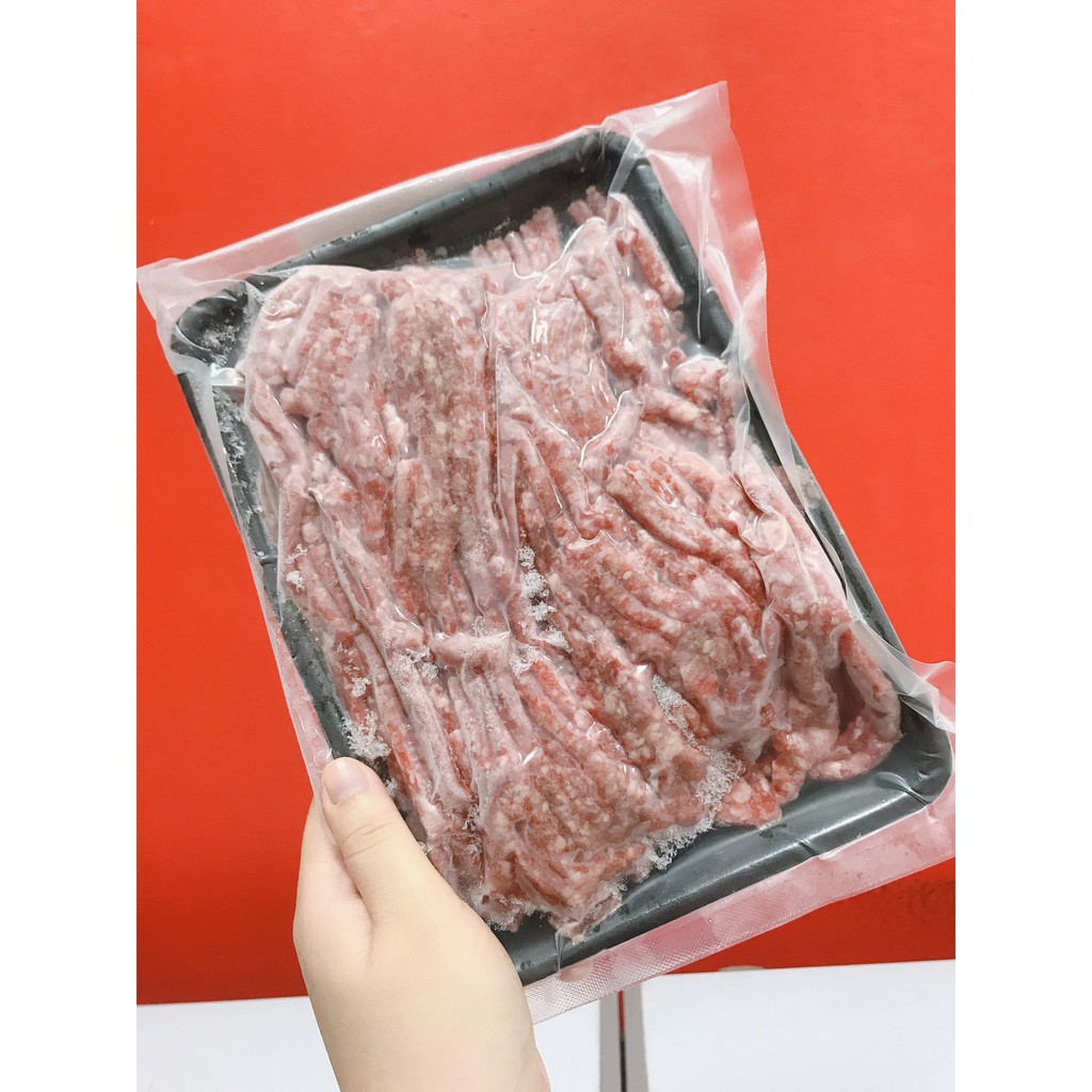 Thịt mông bò Úc xay sẵn (túi 500gr - 1kg)