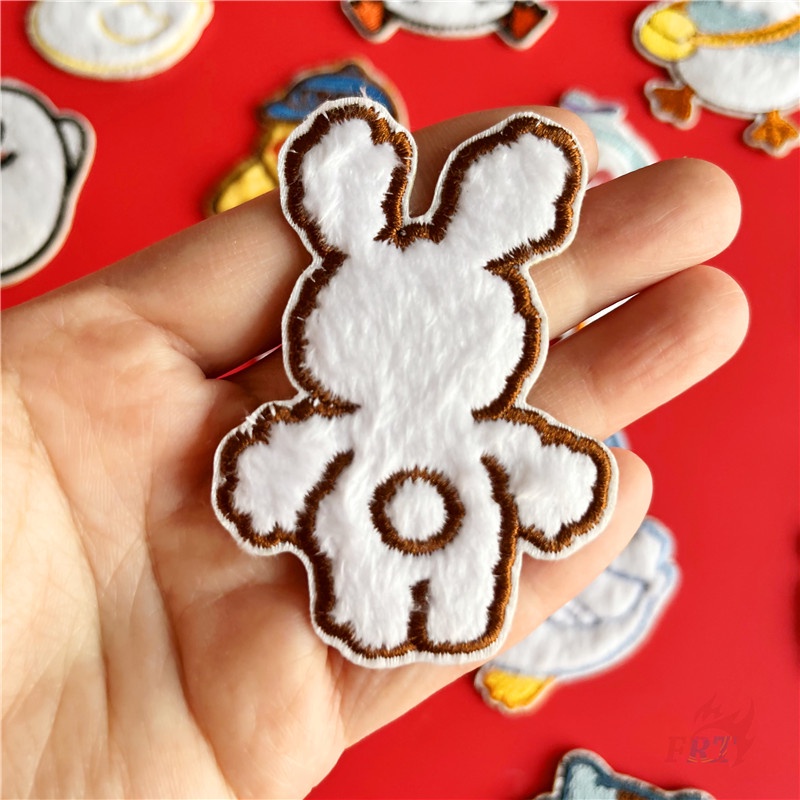 Miếng vá quần áo hình thỏ/vịt/cừu/mèo dễ thương DIY