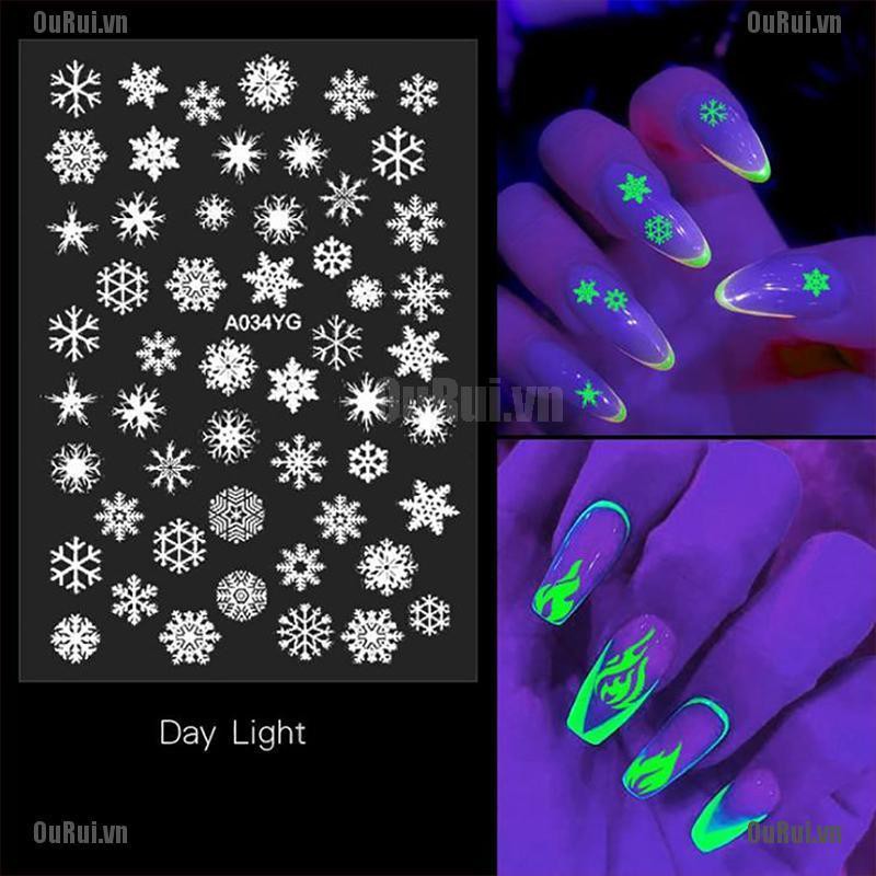 Miếng Dán 3d Phát Sáng Trang Trí Halloween Độc Đáo