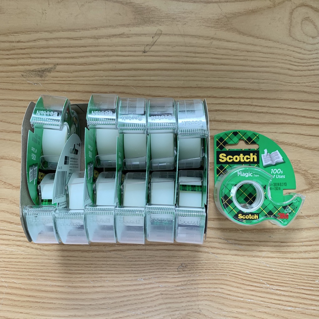 Băng dính kì diệu 3M 105 kích thước 19,05mmx7.62m