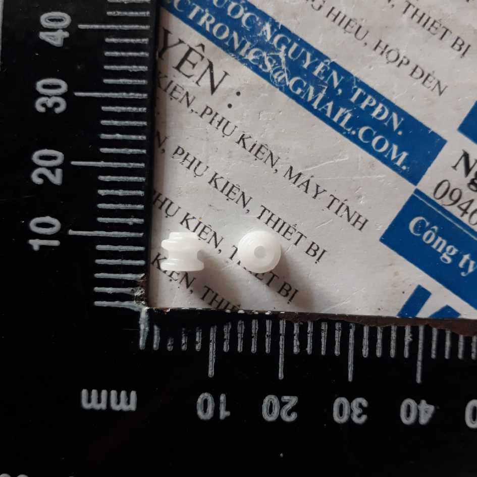 10 cái đĩa ròng rọc 62A đường kính 6mm lỗ trục 2mm kde2998