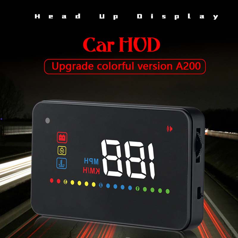 Công tơ mét HUD a200 cho xe hơi + bộ phụ kiện đi kèm