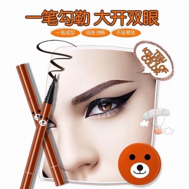 Bút kẻ mắt gấu vịt Rorec Eyeliner | BigBuy360 - bigbuy360.vn