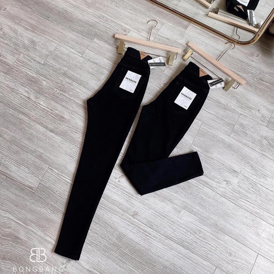 [ảnh thật] Quần bò nữ dáng ôm 2 màu Mã 01