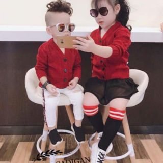 Áo khoác len trẻ em( xám)