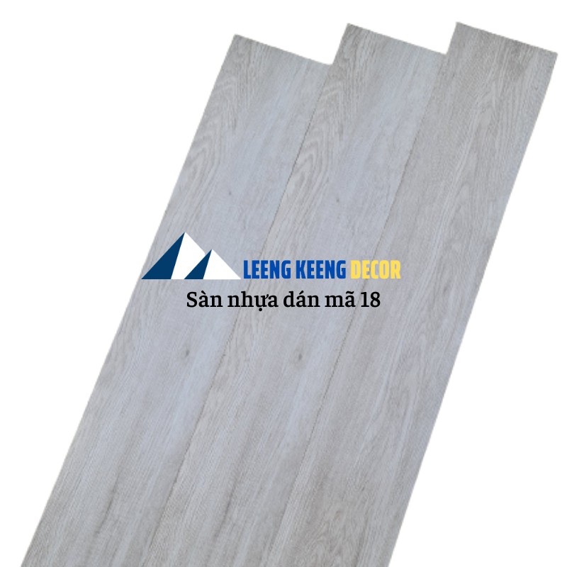 Sàn nhựa giả gỗ, tự dán, keo sẵn, hàng loại 1, dày 2mm kích thước tấm 91,4x15,2 cm, tại Hà Nội và TP.HCM