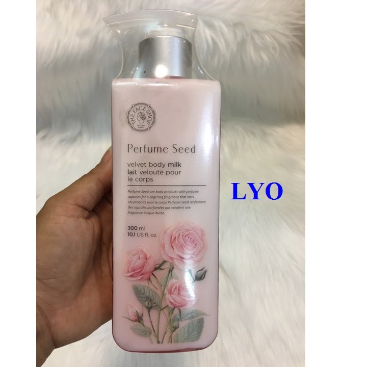 Sữa Dưỡng Trắng Da Hoa Mẫu Hoa Hồng hoa nhài BODY MILK 300ml. | BigBuy360 - bigbuy360.vn