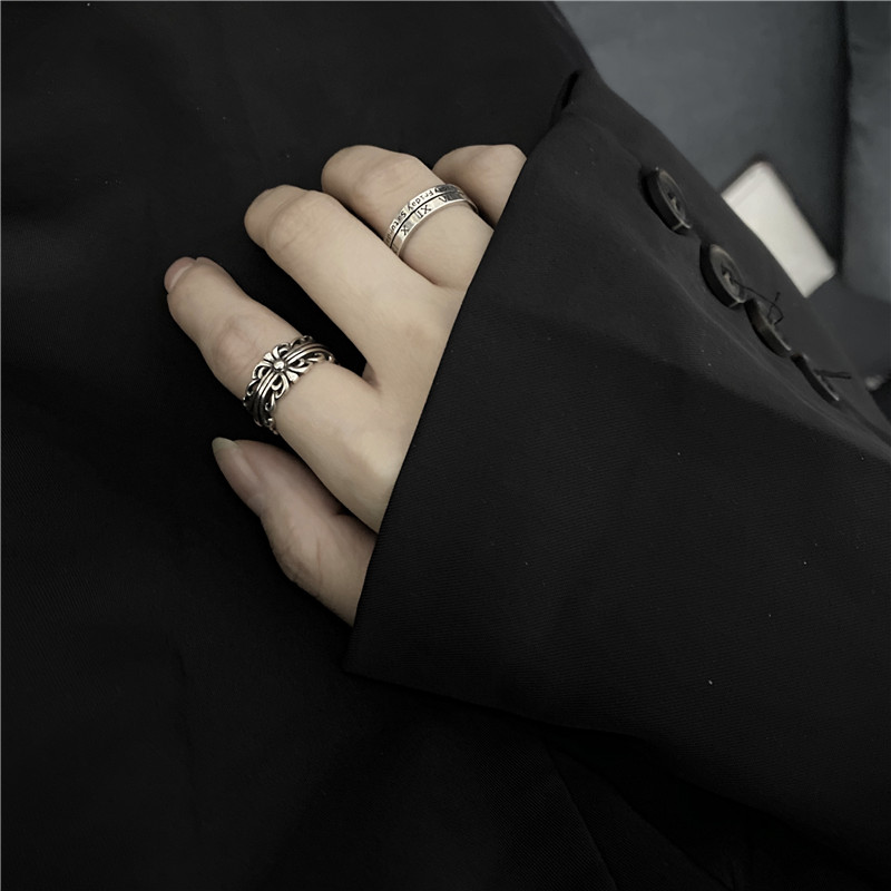 Nhẫn ins thiết kế đơn giản thời trang dành cho nam và nữ