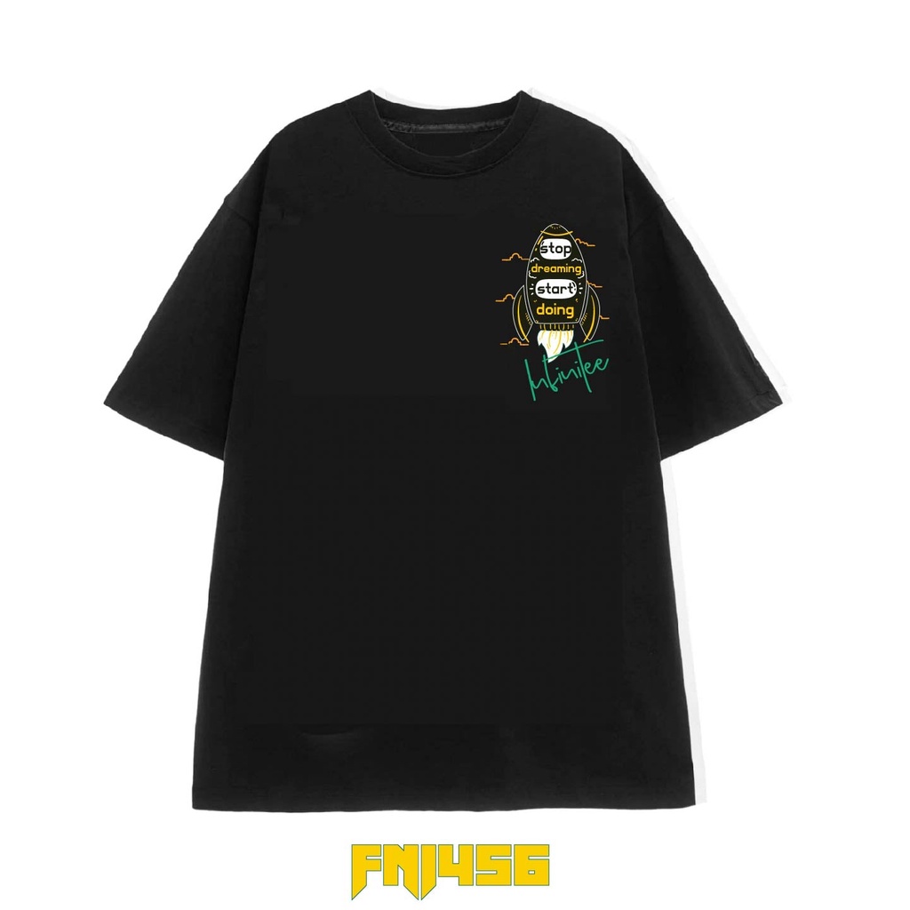 Áo thun INFINITEE Fni0456, Thun 100% Cotton - form rộng Unisex.