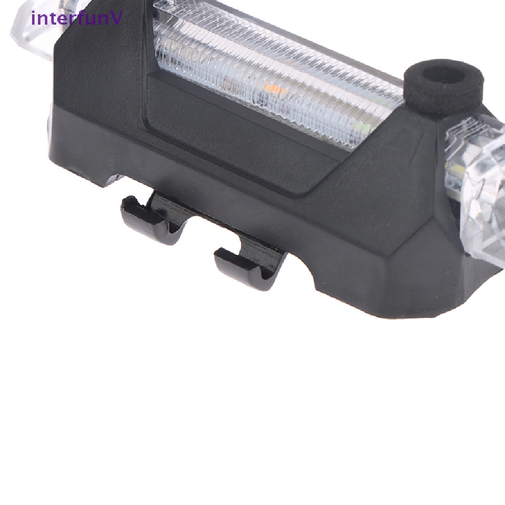 [InterfunV] Đèn LED Cảnh Báo Nhấp Nháy Khẩn Cấp Chống Thấm Nước Cho Xe Đạp [Mới]