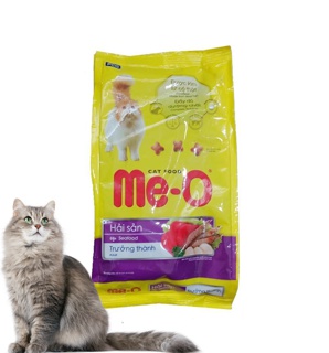 Thức ăn cho mèo trưởng thành vị cá ngừ/hải sản/cá thu MeO/Me-O/Me-0 Tuna/Sea food/Mackerel 350g
