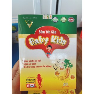 Sâm yến sào baby kids