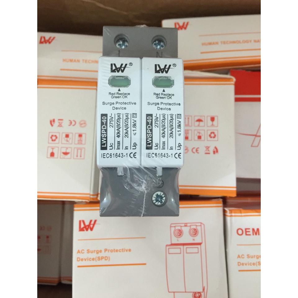 Chống sét AC 2P 275VAC LW