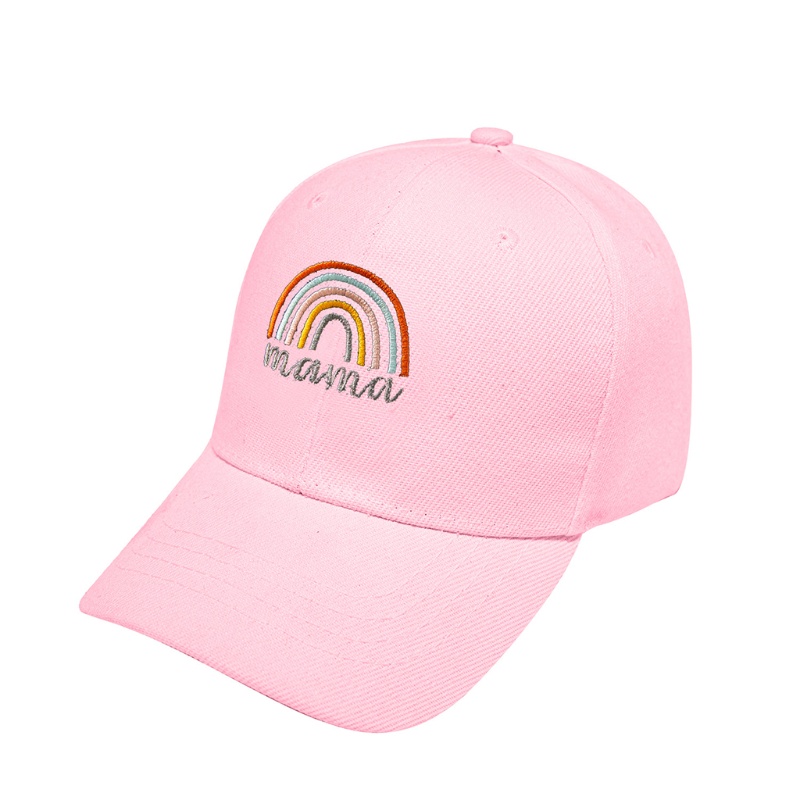 Mũ Lưỡi Trai Thể Thao Màu Cầu Vồng Thời Trang Cho Nam Và Nữ