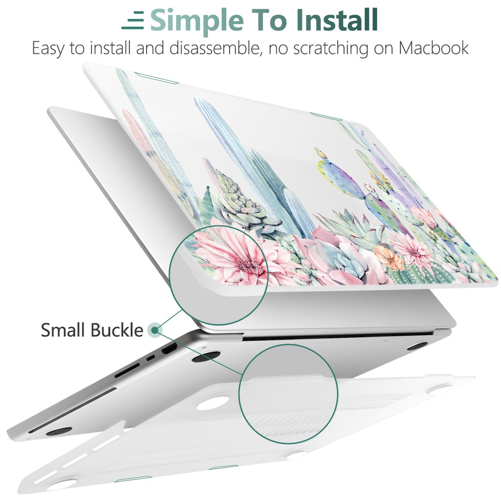 Ốp+tấm phủ bàn phím+miếng dán màn hình Batianda ​cho MacBook Pro14.2 inch M1 Max Pro A2442 Air11 12 13 Retina13 15inch