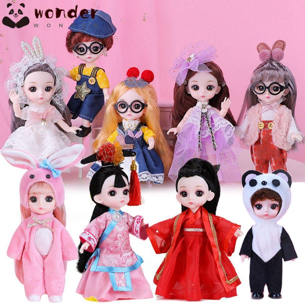 WONDERFUL Fashion Doll Clothes For Ob11 Gsc Beautiful Doll Outfit Animal Doll Suit Accessories 1/81/12Bjd Molly Body Obitsu 11 Ob11 23 Styles 16~17cm Dolls Dresses
