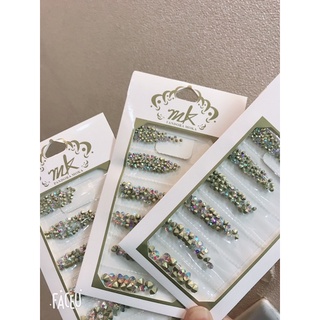 Đá chân nhọn mix 6 size - Đá đính móng nail