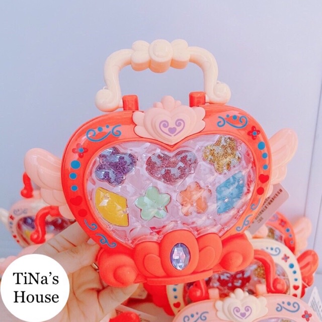 Bộ Đồ Chơi Trang Điểm Cho Bé Gái Làm Đẹp Mẫu Túi Xách Nhiều Chi Tiết Màu Hồng