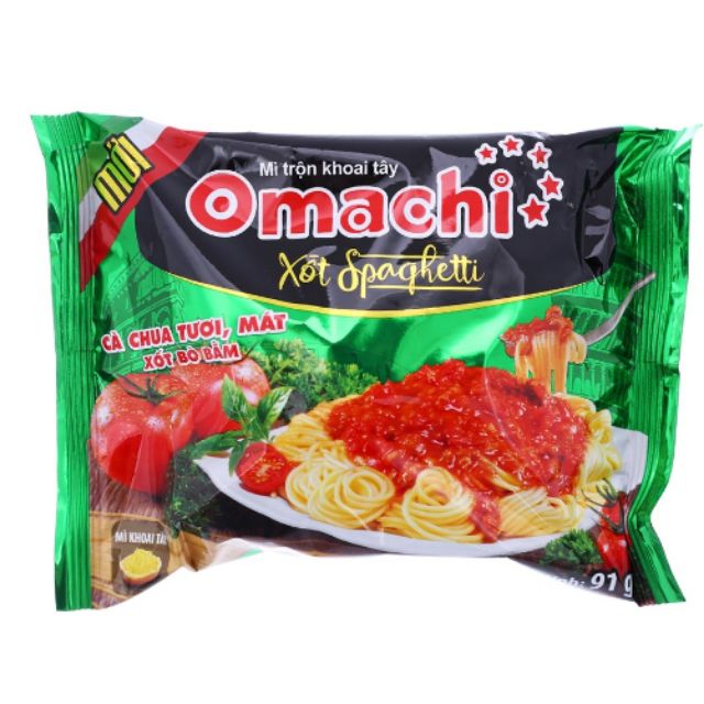 Mì Omachi xốt Spaghetti gói 91g