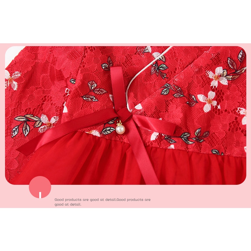SALE TẾT - Váy Hanbok cách điệu bé gái, đầm kiểu công chúa xinh xắn, chân váy bồng nhẹ điệu đà, hàng IDEA cao cấp | MV08
