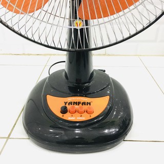 Quạt bàn mini Yanfan B302 (Xi) - lồng xi / 100% Dây đồng