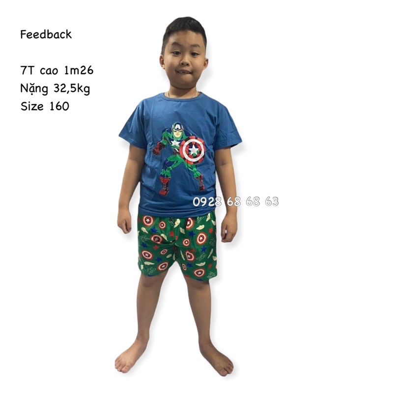 ⚜️CAM KẾT HÀNG XỊN⚜️ĐỒ BỘ SIÊU NHÂN COTTON LOẠI 1 MÁT NHẤT