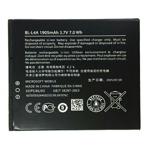 Pin điện thoại Nokia Lumia 535 540 830 BL-L4A xịn