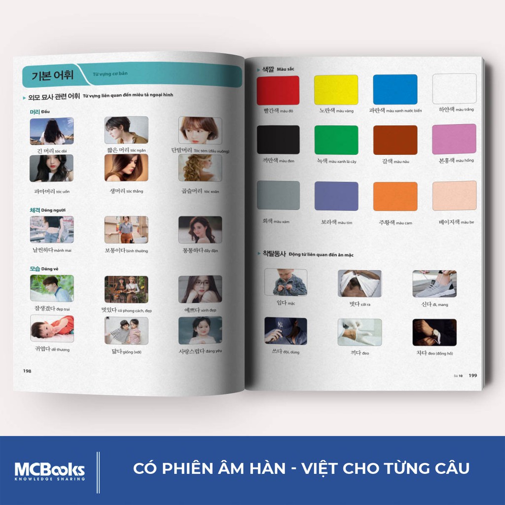 Sách - Tiếng Hàn Tổng Hợp Dành Cho Người Việt Nam Sơ Cấp Tập 2 - Bản Màu - Kèm App Học Online